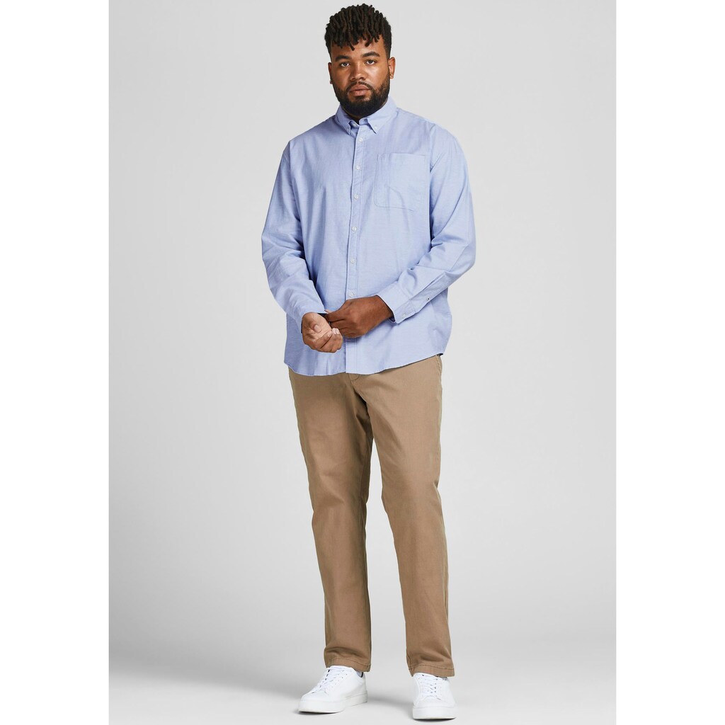 Jack & Jones PlusSize Langarmhemd »OXFORD SHIRT« ▷ Bestellen