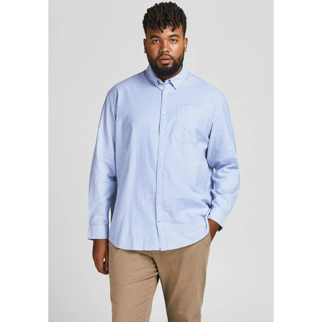 Jack & Jones PlusSize Langarmhemd »OXFORD SHIRT« ▷ bestellen