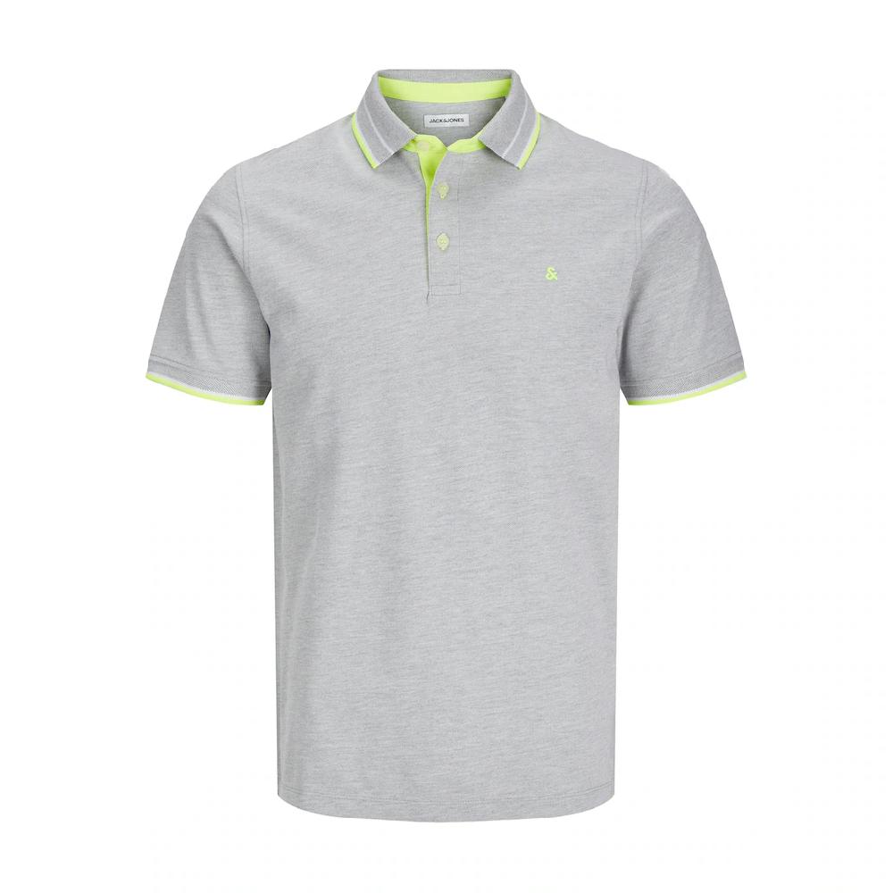 Jack & Jones PlusSize Poloshirt »JJEPAULOS POLO SS NOOS PLS« mit Logo Stickerei ▷ für