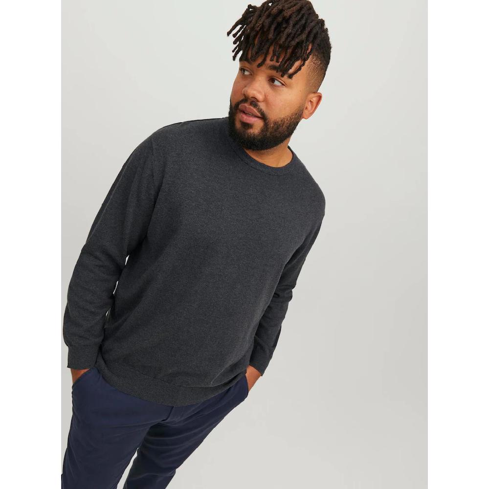 Jack & Jones PlusSize Strickpullover »JJEBASIC KNIT CREW NECK NOOS PLS« ▷ Für