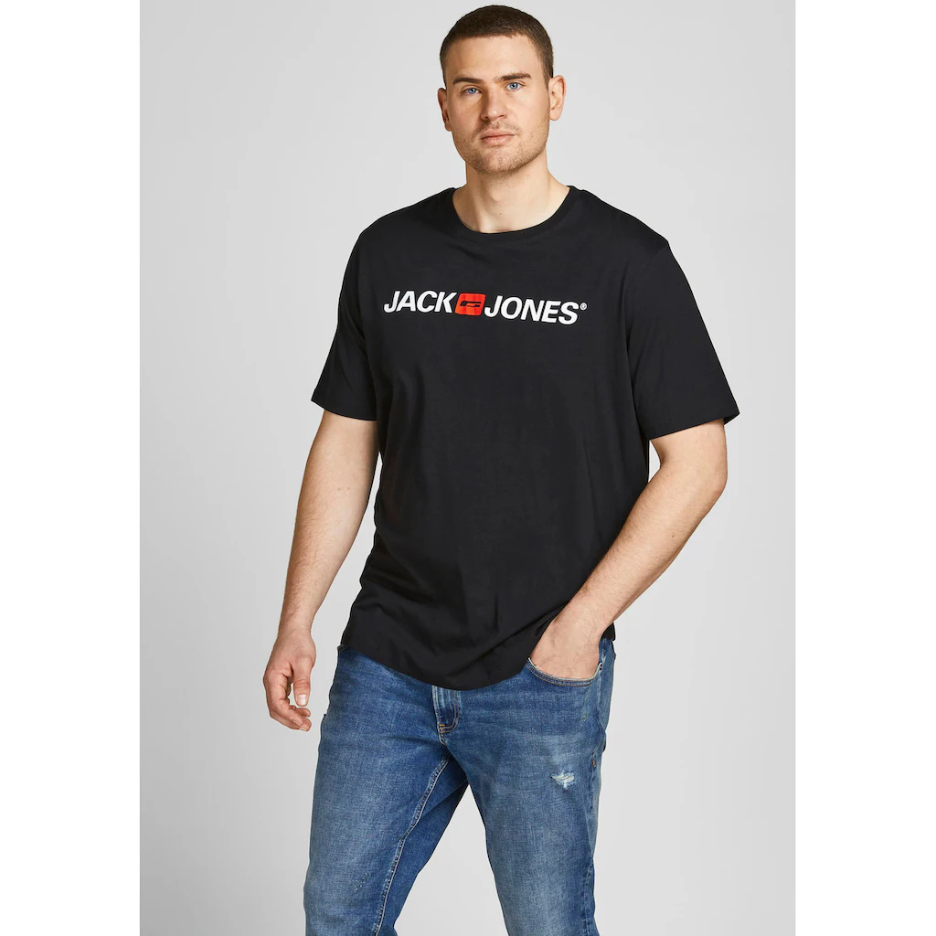 Jack & Jones PlusSize T-Shirt »CORP LOGO TEE« bis Größe 6XL ▷ bestellen