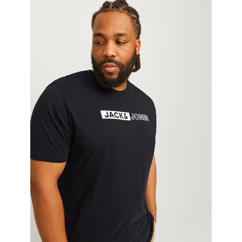 Jack & Jones PlusSize T-Shirt »JJECORP LOGO TEE PLAY SS O-N NOOS PLS« ▷ Kaufen