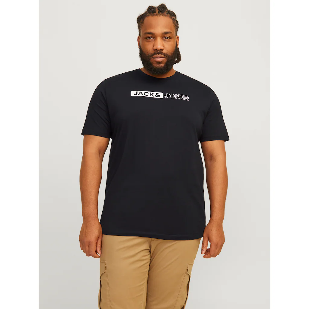 Jack & Jones PlusSize T-Shirt »JJECORP LOGO TEE PLAY SS O-N NOOS PLS« ▷ kaufen