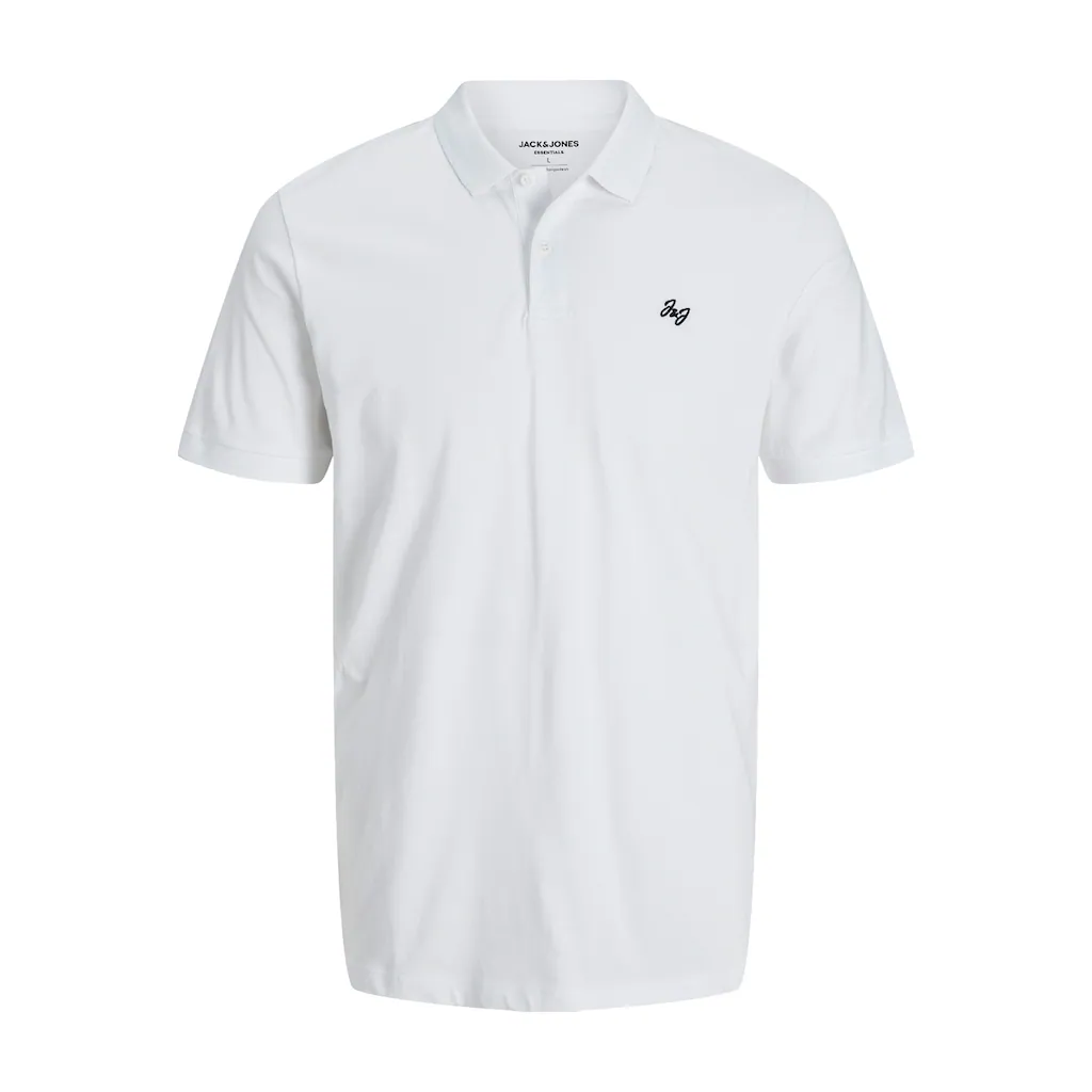 Jack & Jones Poloshirt »JJEJERSEY LOGO POLO SS SN« mit Logo Stickerei ▷ kaufen