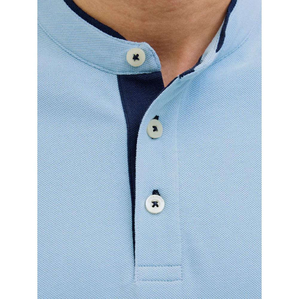 Jack & Jones Poloshirt »JJEPAULOS MAO POLO« Mit Logo Stickerei ▷ Bestellen