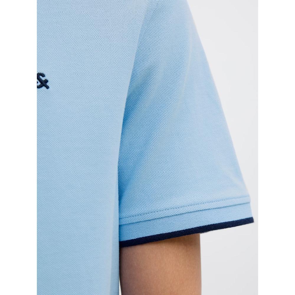 Jack & Jones Poloshirt »JJEPAULOS MAO POLO« Mit Logo Stickerei ▷ Bestellen