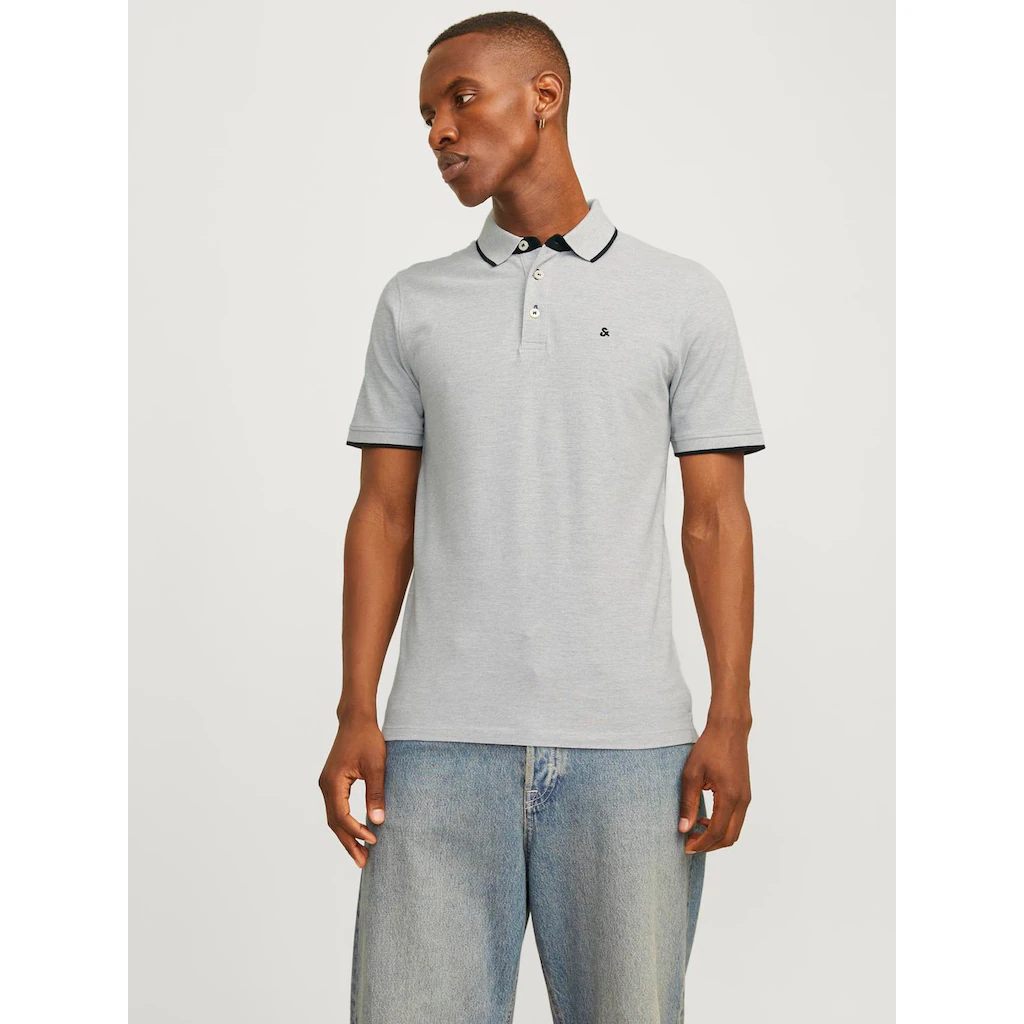 Jack & Jones Poloshirt »JJEPAULOS POLO SS 2PK MP NOOS« (Packung 2 Tlg.)