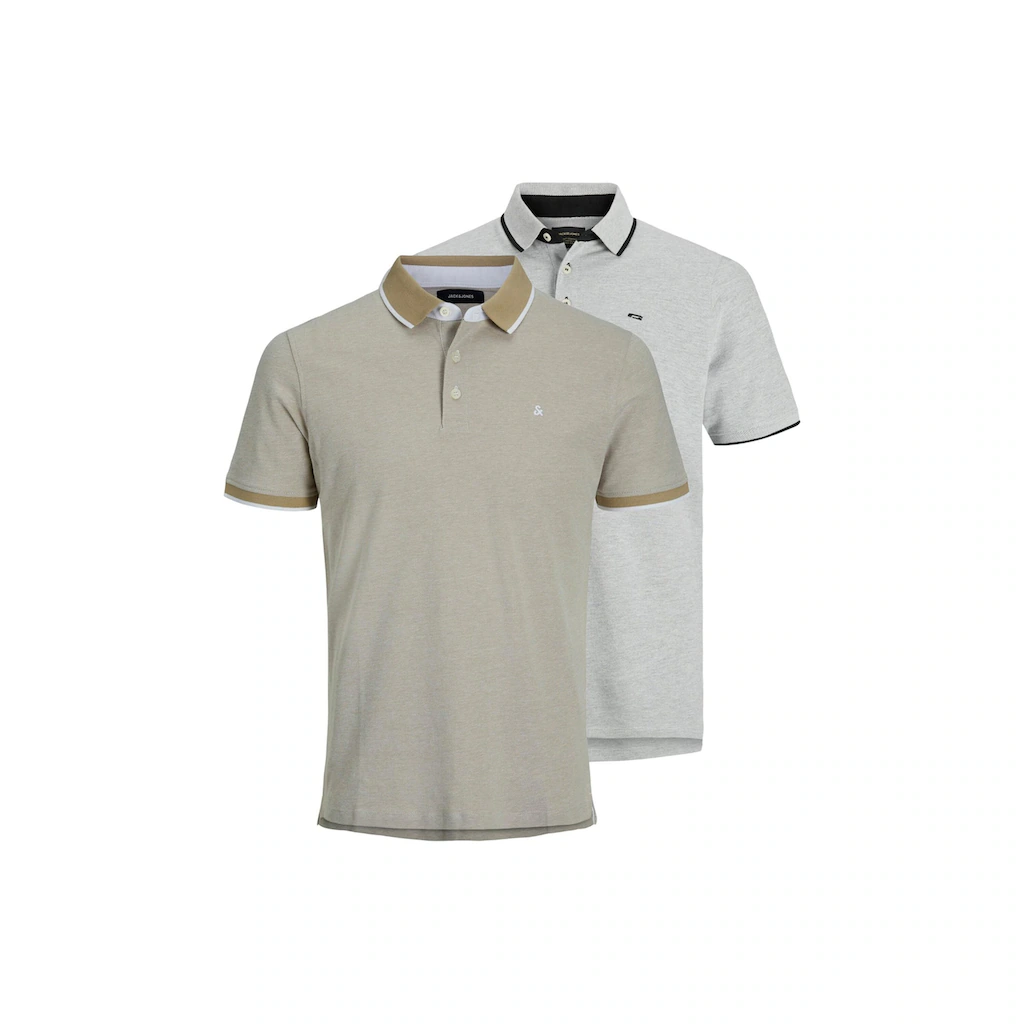 Jack & Jones Poloshirt »Poloshirt JJEPAULOS POLO 2PK 2er Pack« ▷ kaufen