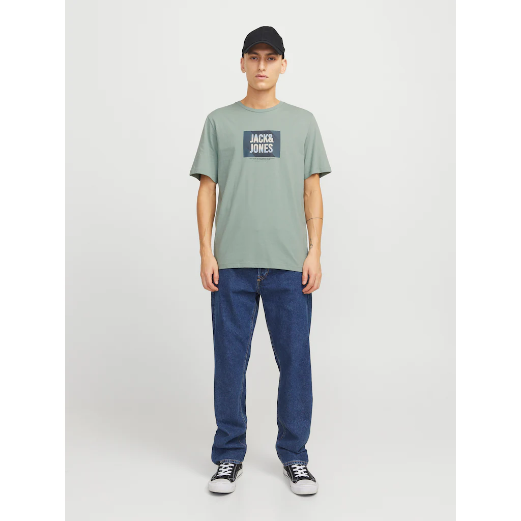Jack & Jones Print-Shirt »JJHUDSON TEE SS CREW NECK« ▷ Für