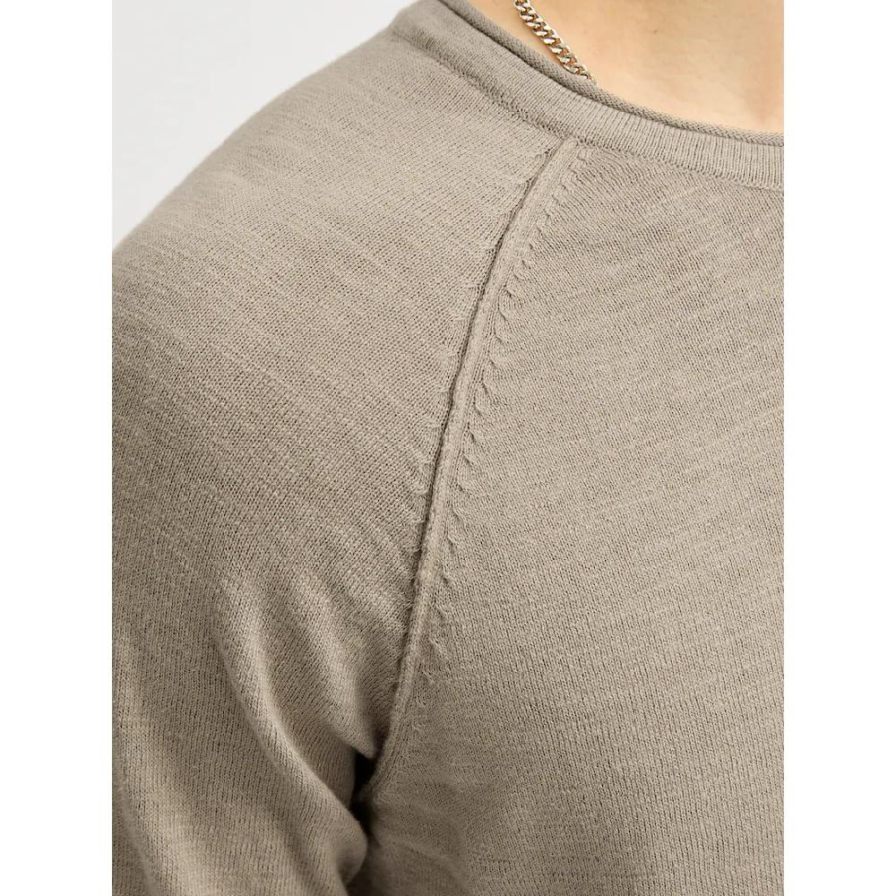 Jack & Jones Rundhalspullover »JJEBREEZE KNIT CREW NECK SN« Mit Rundhalsausschnitt ▷ Für
