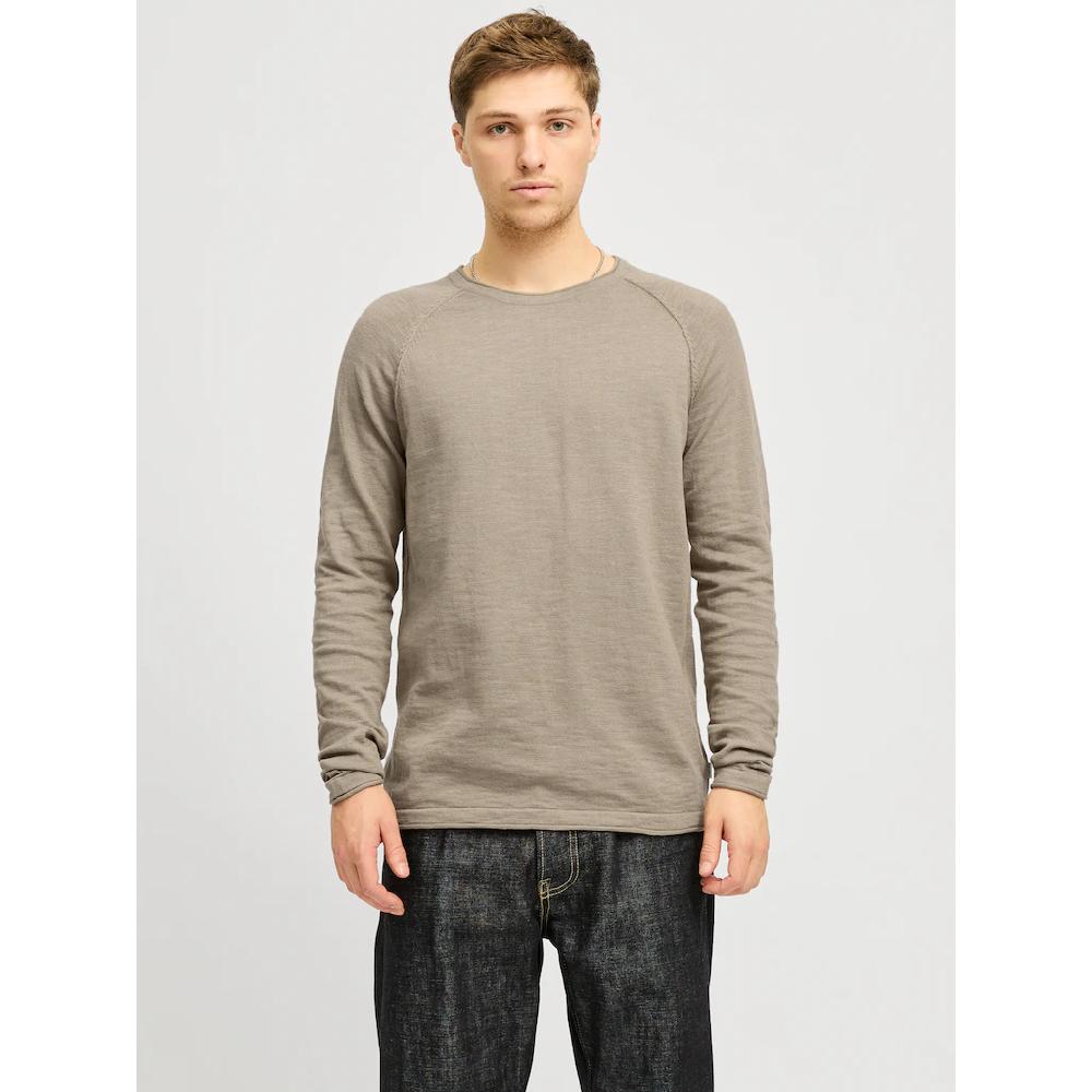 Jack & Jones Rundhalspullover »JJEBREEZE KNIT CREW NECK SN« mit Rundhalsausschnitt ▷ für