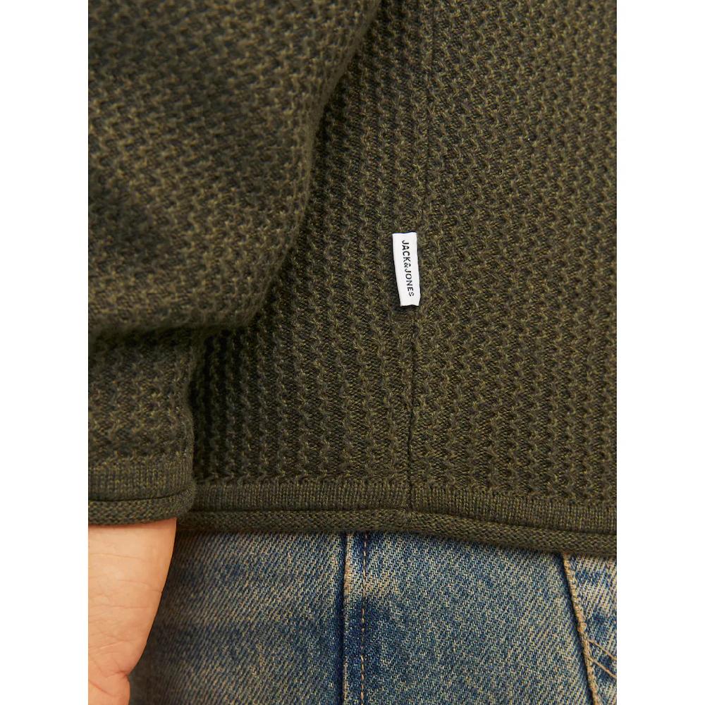 Jack & Jones Rundhalspullover »JJECOOPER KNIT CREW NECK NOOS« In Strick Optik ▷ Kaufen