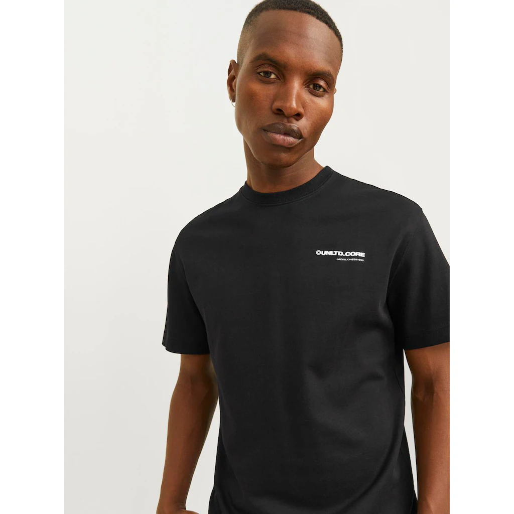 Jack & Jones Rundhalsshirt »JCOAERO PRINT TEE SS CREW NECK NOOS« ▷ Bestellen