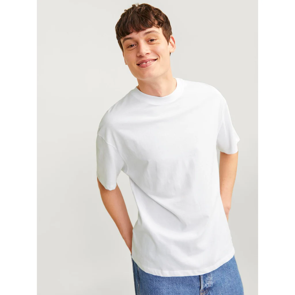 Jack & Jones Rundhalsshirt »JJEBRADLEY TEE SS O-NECK 2PK MP NOOS« (2 Tlg.)