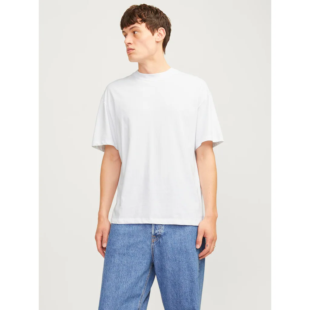 Jack & Jones Rundhalsshirt »JJEBRADLEY TEE SS O-NECK 2PK MP NOOS« (2 Tlg.)