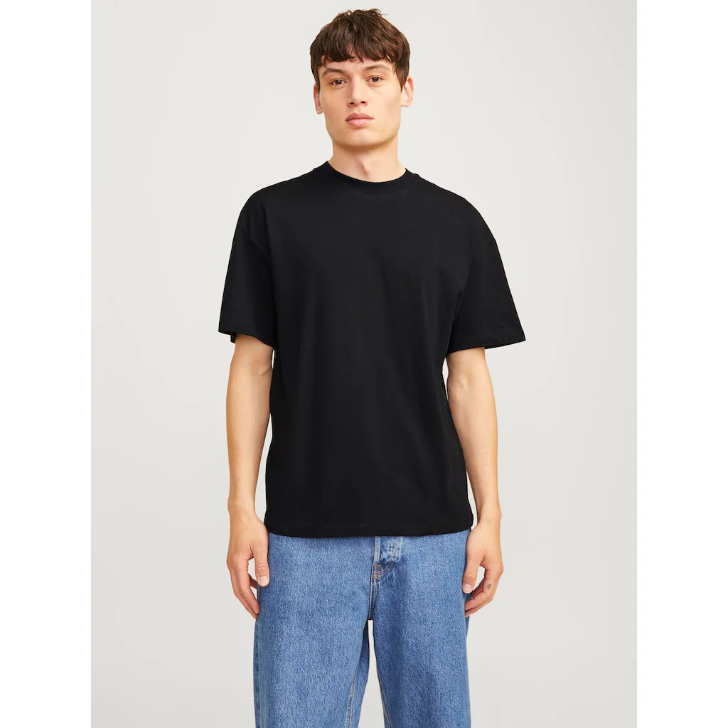 Jack & Jones Rundhalsshirt »JJEBRADLEY TEE SS O-NECK 2PK MP NOOS« (2 Tlg.)