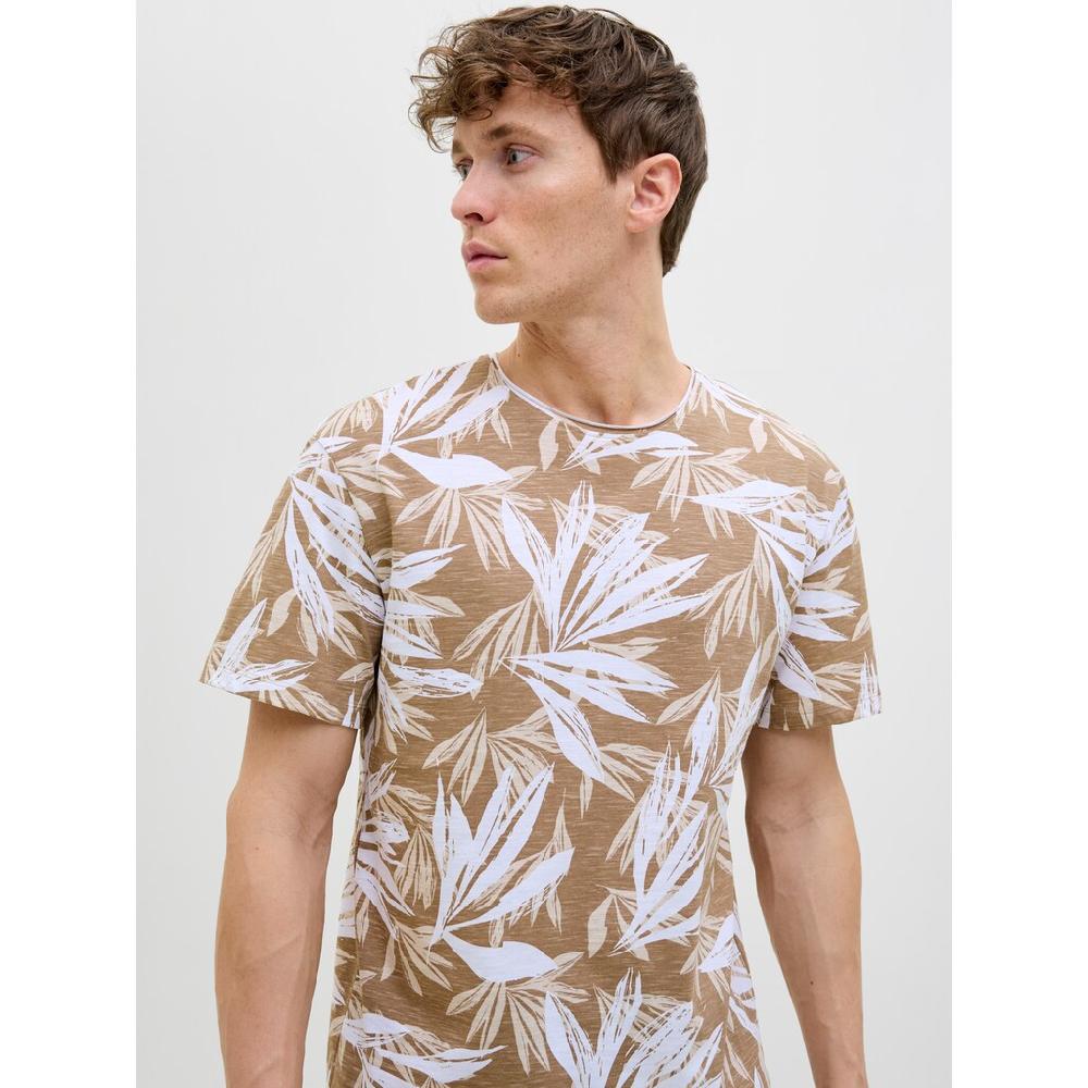 Jack & Jones Rundhalsshirt »JJEBRYAN AOP TEE S/S O-NECK NOOS« Mit All-Over Print