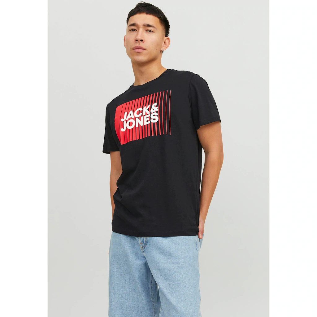 Jack & Jones Rundhalsshirt »JJECORP LOGO TEE PLAY SS O-NECK NOOS« ▷ bestellen