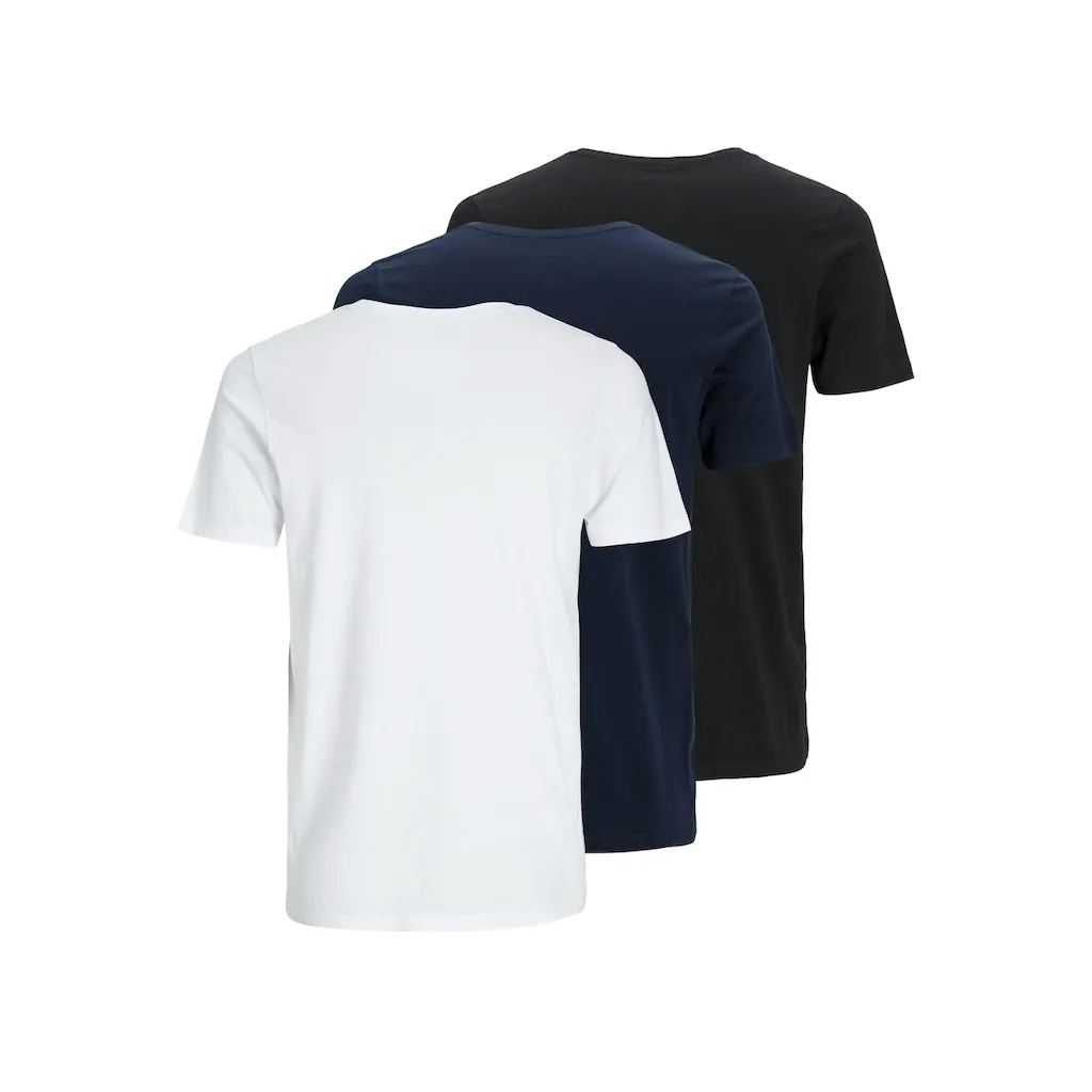 Jack & Jones Rundhalsshirt »JJECORP LOGO TEE SS CREW NECK 3PKMP NOOS« (Packung 3 Tlg. 3er-Pack) 3er Packung