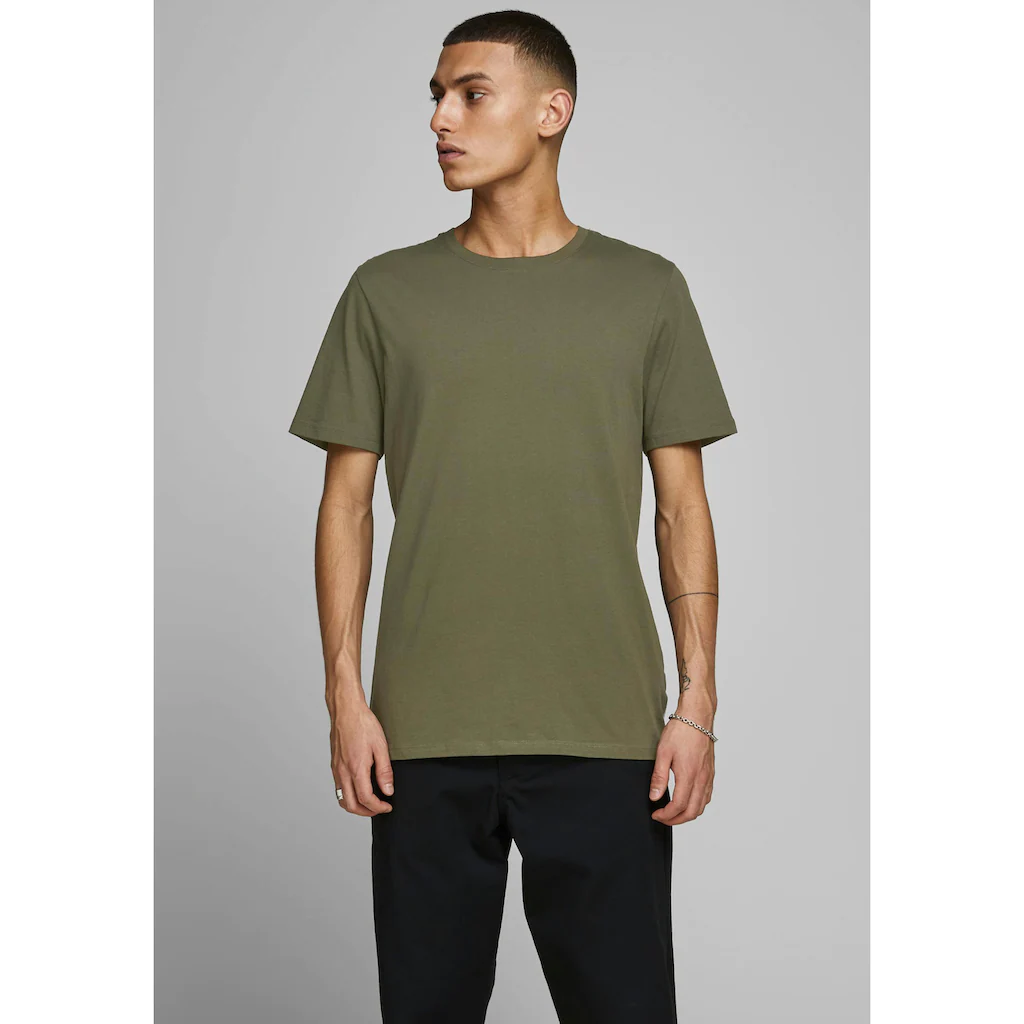 Jack & Jones Rundhalsshirt »JJEORGANIC BASIC TEE SS O-NECK NOOS« ▷ kaufen