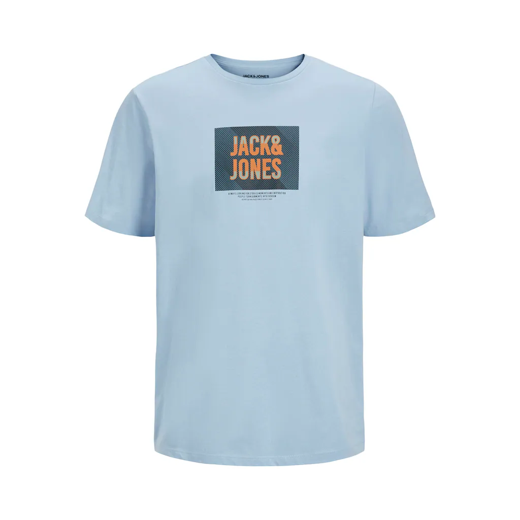 Jack & Jones Rundhalsshirt »JJHUDSON TEE SS CREW NECK 3PK MP« (Packung 3 Tlg.)