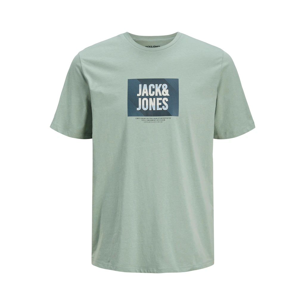 Jack & Jones Rundhalsshirt »JJHUDSON TEE SS CREW NECK 3PK MP« (Packung 3 Tlg.)