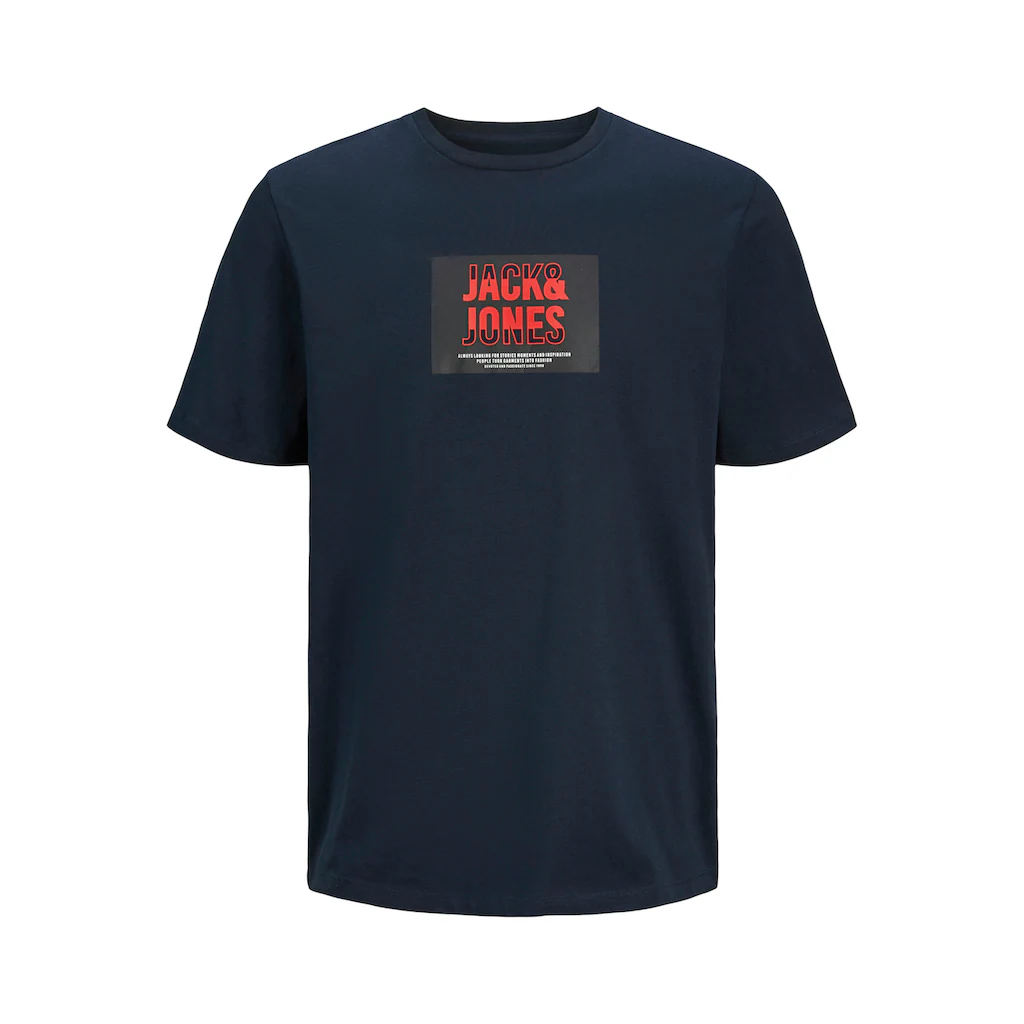 Jack & Jones Rundhalsshirt »JJHUDSON TEE SS CREW NECK 3PK MP« (Packung 3 Tlg.)
