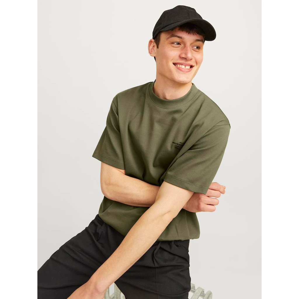 Jack & Jones Rundhalsshirt »JPRBLACHAD BRANDING SS CREW NECK TEE SN« ▷ Bestellen