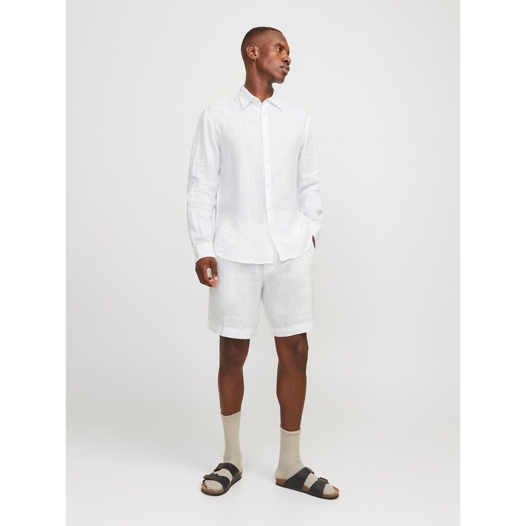 Jack & Jones Shorts »JPSTBILL LAWRENCE LINEN SHORTS SRT LN«