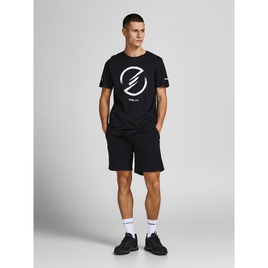 Jack & Jones Shorts »JPSTGORDON BRADLEY SWEAT SHORTS MID« Mit Elastischem Bund