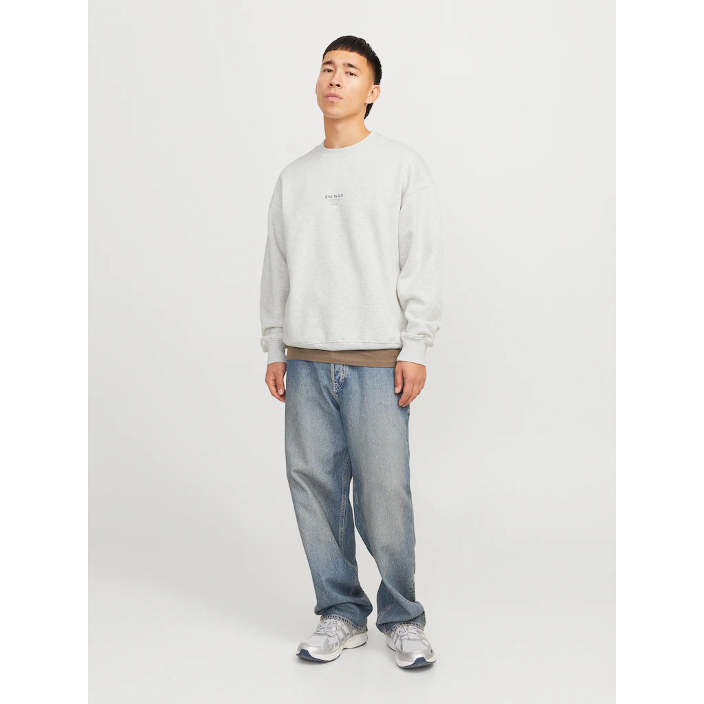 Jack & Jones Sweatshirt »JJEURBAN EDGE STUDIO SWEAT CREW NOOS« Mit Front Und Back Print ▷ Für