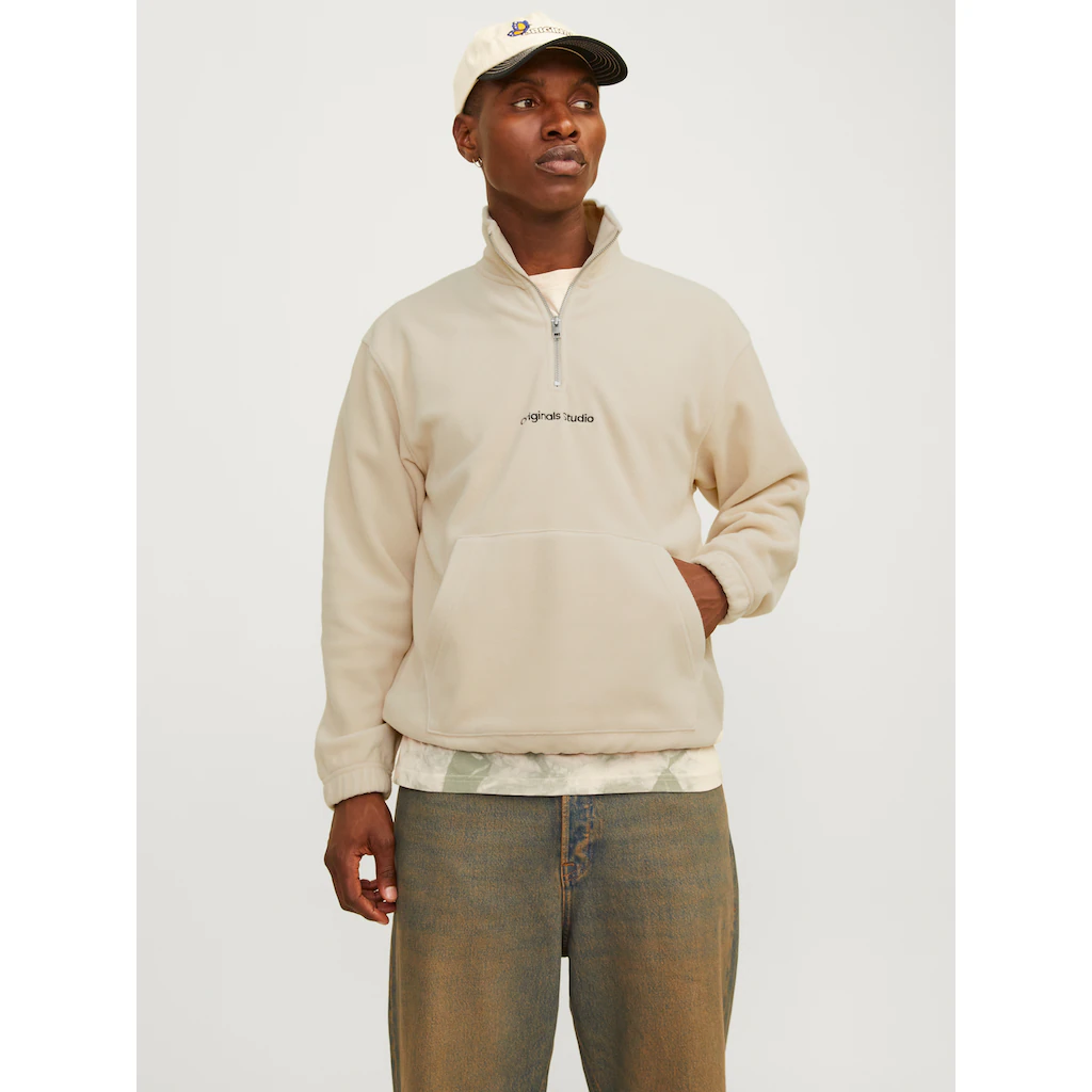 Jack & Jones Sweatshirt »JORVESTERBRO FLEECE QUARTER ZIP NOOS« ▷ kaufen