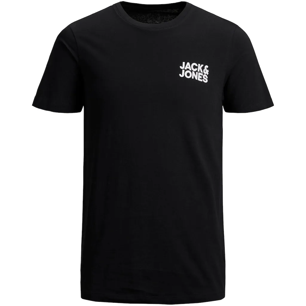 Jack & Jones T-Shirt »CORP LOGO TEE« (Packung 3 tlg. 3er-Pack)