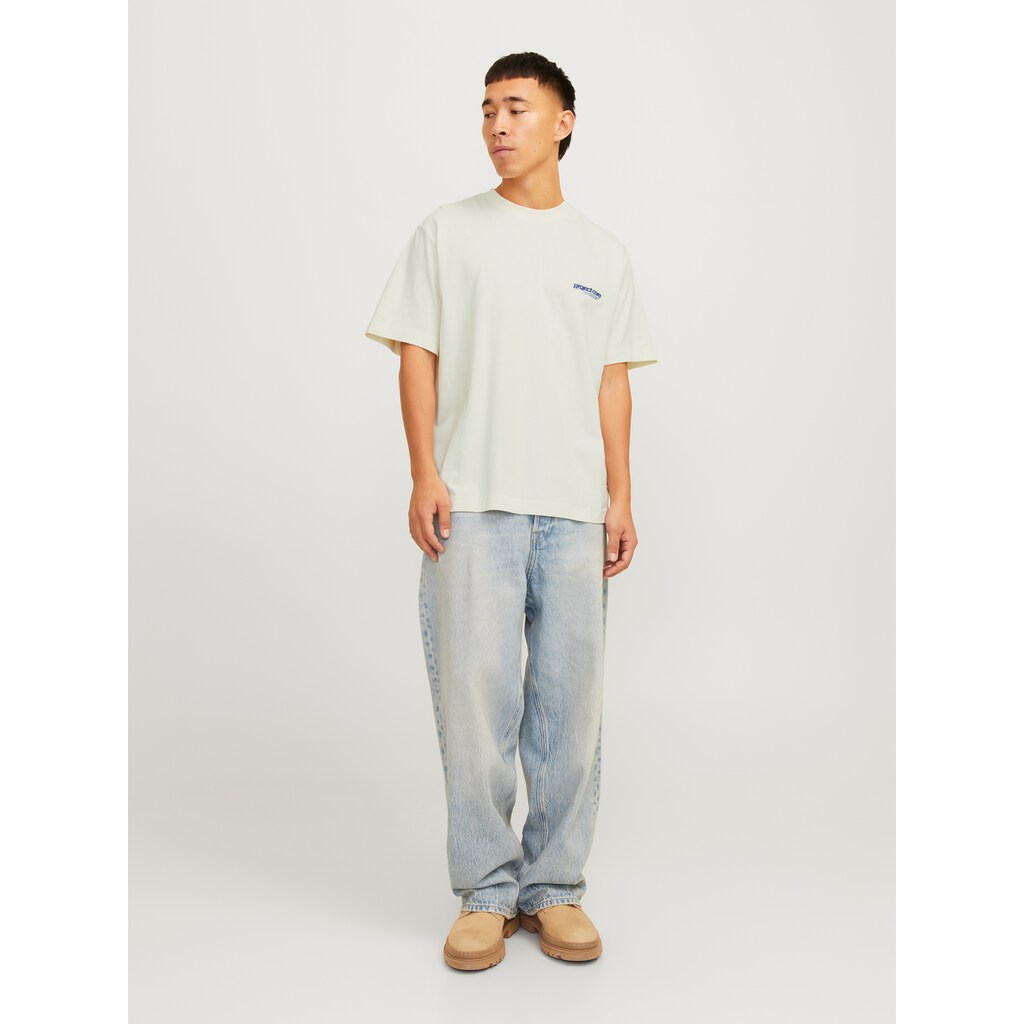 Jack & Jones T-Shirt »JCOUNION BACK PRINT TEE SS CREW NOOS« ▷ Bestellen