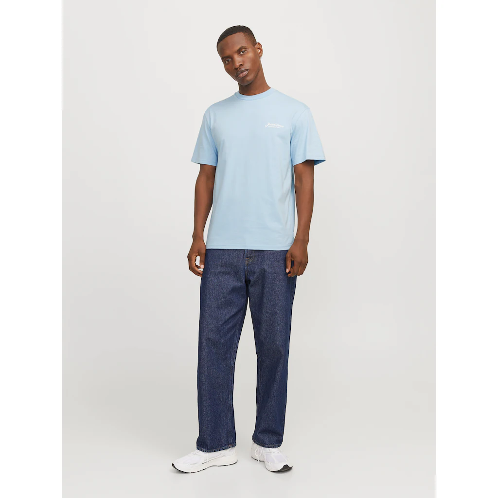 Jack & Jones T-Shirt »JJBEAU TEE SS FRONTPRINT CREW NECK« ▷ Für