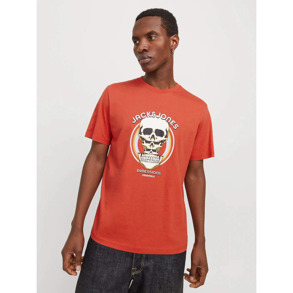 Jack & Jones T-Shirt »JORANATOMY SKULL TEE SS CREW NECK LN« ▷ Kaufen