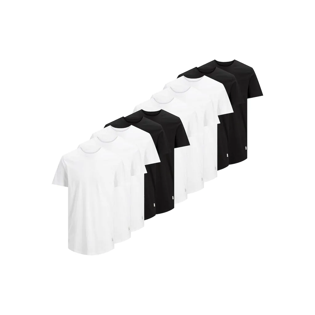 Jack & Jones T-Shirt »T-Shirt JJENOA 10er Pack« ▷ bestellen