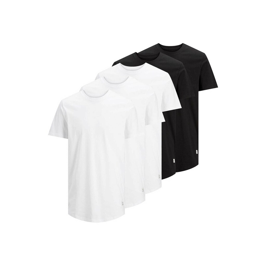 Jack & Jones T-Shirt »T-Shirt JJENOA 5er Pack« ▷ bestellen
