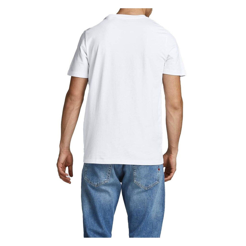 Jack & Jones T-Shirt »T-Shirt JJEORGANIC BASIC TEE O-NECK 5PK 5er Pack« ▷ Kaufen