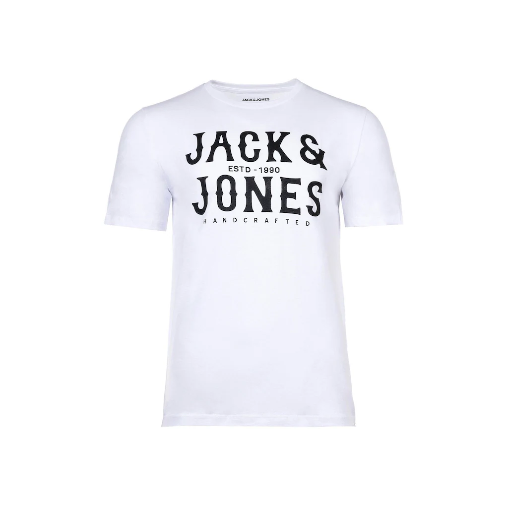 Jack & Jones T-Shirt »T-Shirt JJLEOGRA TEE CREW NECK 5PK 5er Pack« ▷ Für