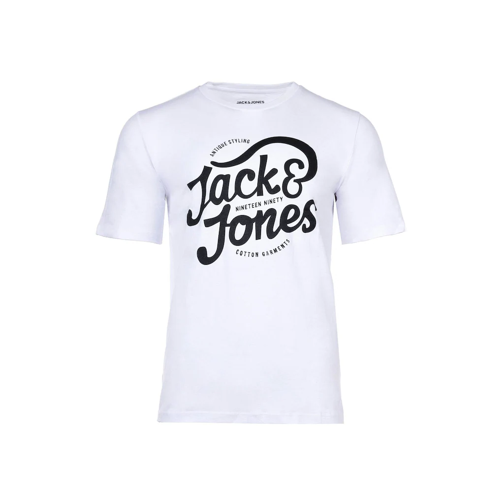 Jack & Jones T-Shirt »T-Shirt JJLEOGRA TEE CREW NECK 5PK 5er Pack« ▷ Für