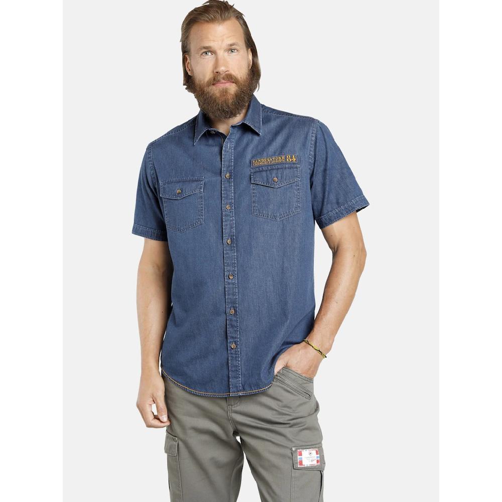 Jan Vanderstorm Jeanshemd »Jeanshemd JOAR« ▷ kaufen