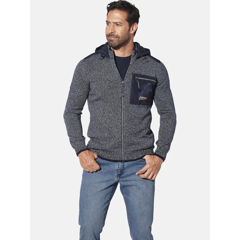 Jan Vanderstorm Kapuzenstrickjacke »Strickjacke DJARKE« ▷ kaufen