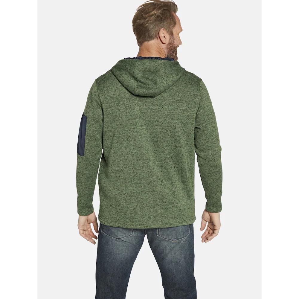 Jan Vanderstorm Kapuzensweatjacke »Fleecejacke ASVA« ▷ Für
