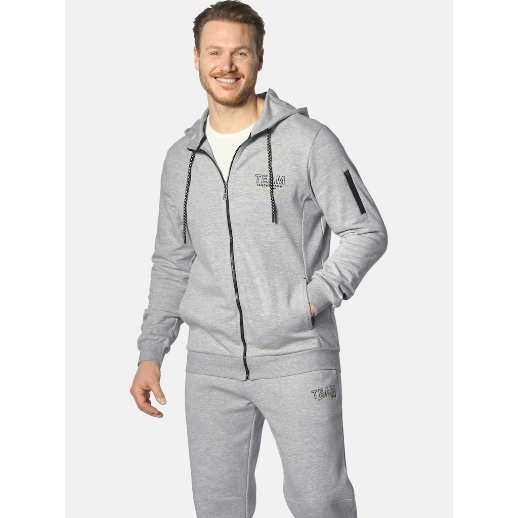 Jan Vanderstorm Kapuzensweatjacke »Sweatjacke ODGRIM« ▷ Für