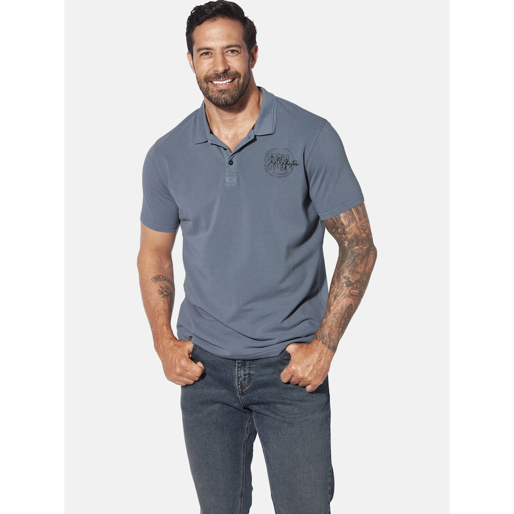 Jan Vanderstorm Poloshirt »Poloshirt BRORTE« (1 tlg.)