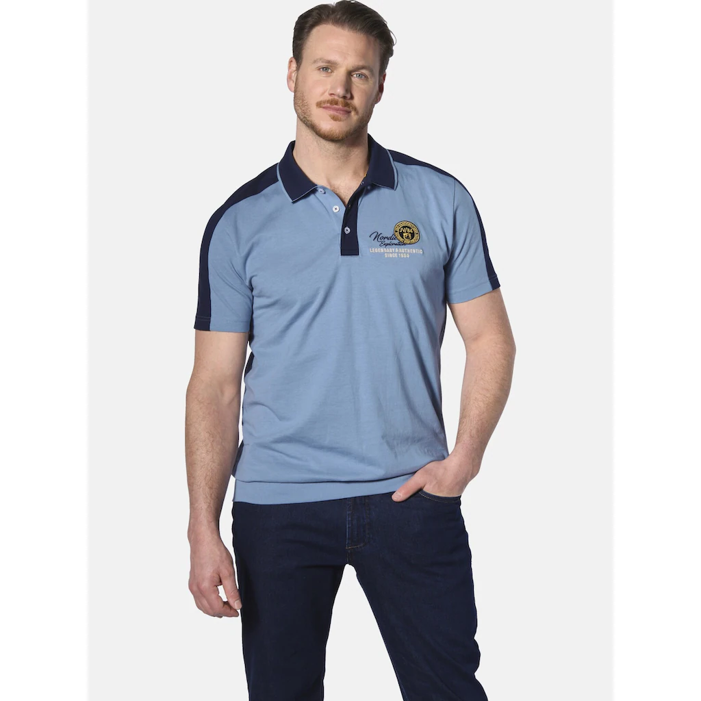 Jan Vanderstorm Poloshirt »Poloshirt EGRON« (1 tlg.)