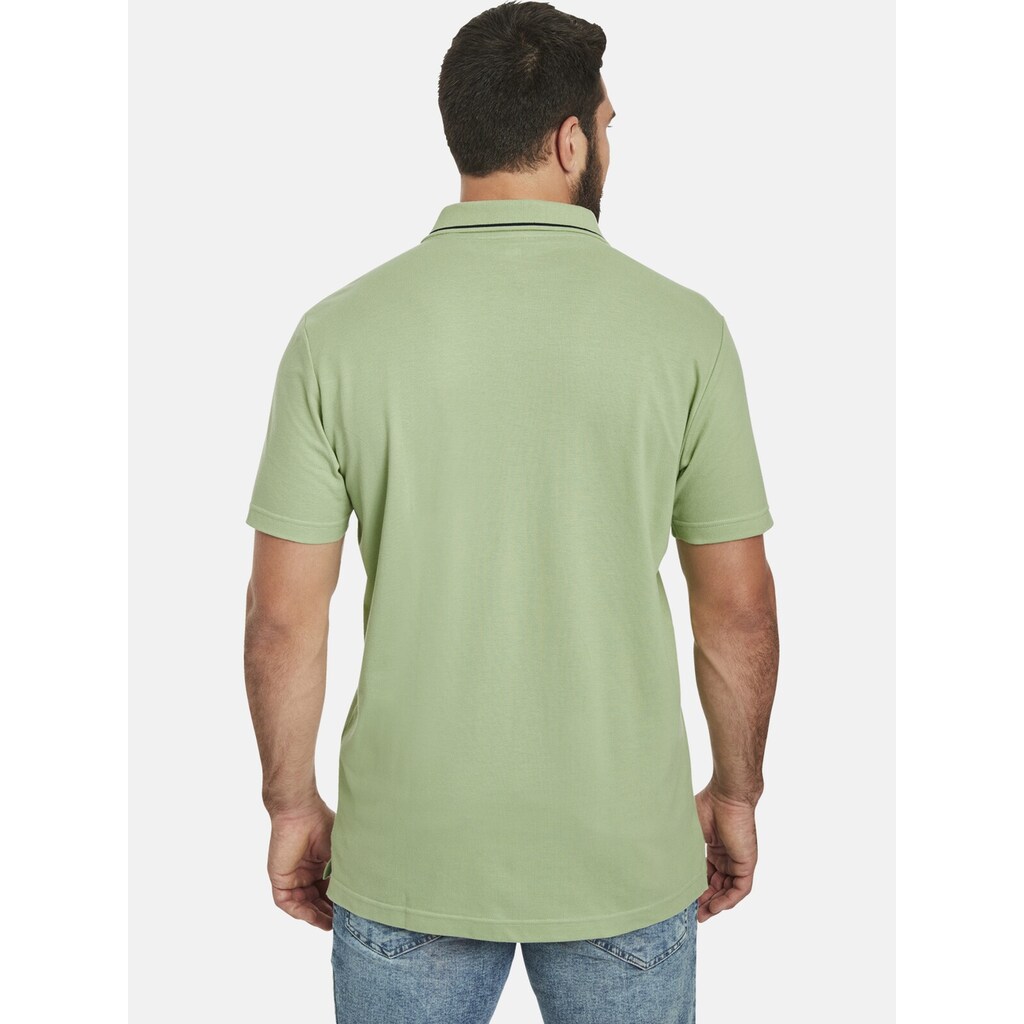 Jan Vanderstorm Poloshirt »Poloshirt FJODOR« (1 Tlg.) Mit Nordischem Aufdruck