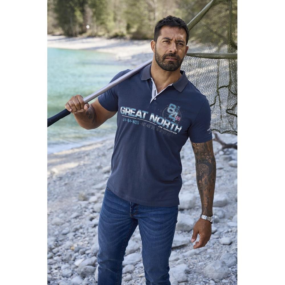 Jan Vanderstorm Poloshirt »Poloshirt GIZUR« (1 Tlg.)