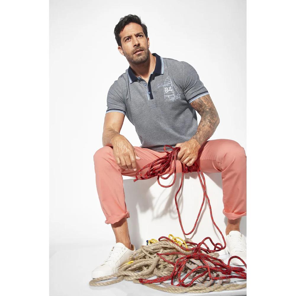 Jan Vanderstorm Poloshirt »Poloshirt HERFINN« (1 Tlg.)